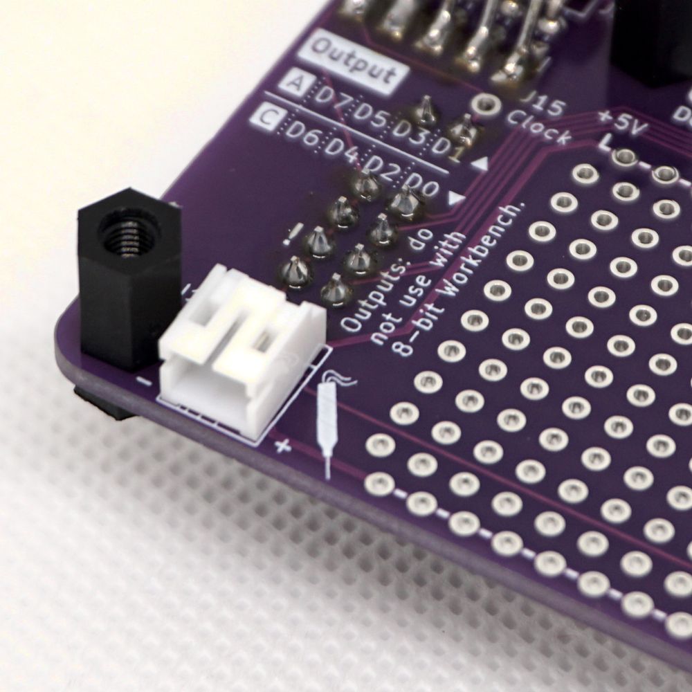 Attach a Logic Probe and use the pads besides the connectors to test the logic values