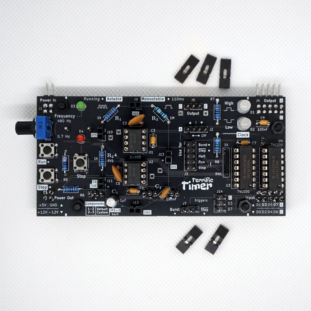 Front view of the Terrific Timer